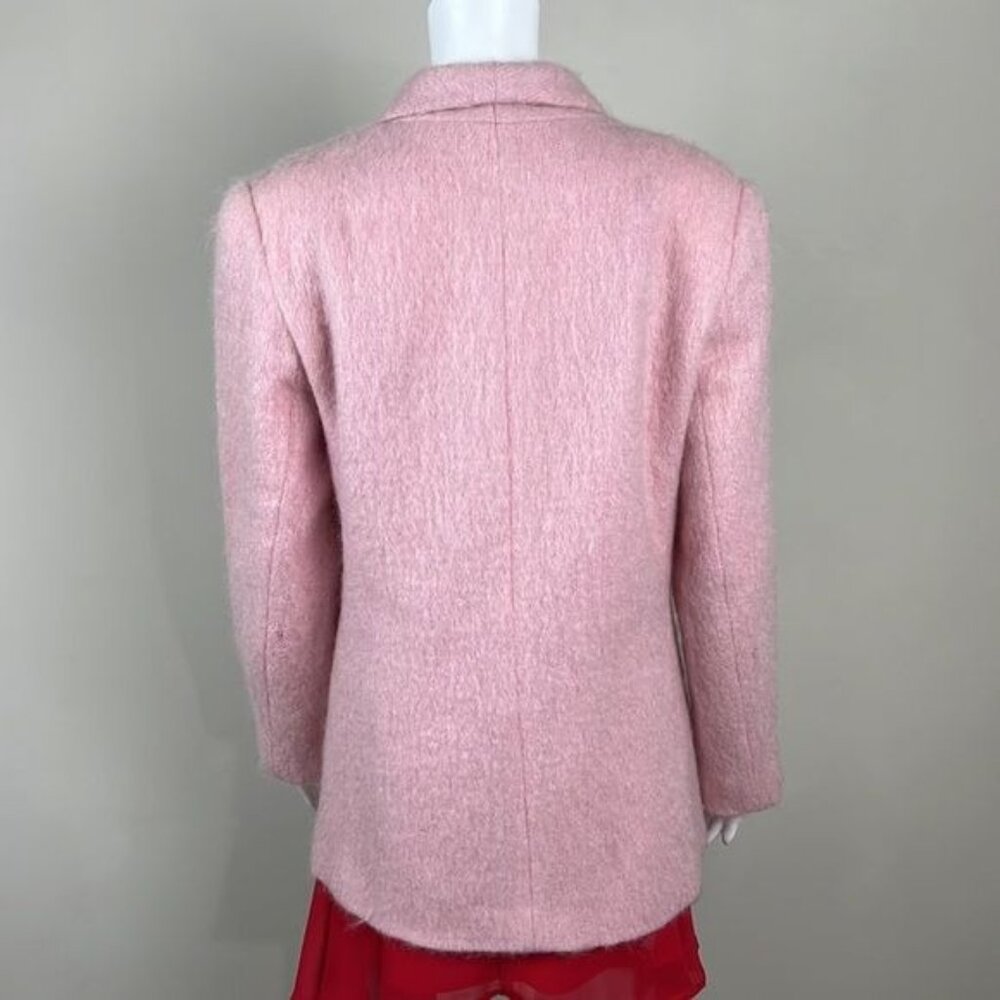 Vintage Pink Shawl Collar Blazer Jacket - Picture 3 of 10